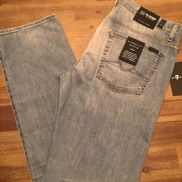 7 For All Mankind Other - 7 For All Mankind Tapered Straight Leg Jeans